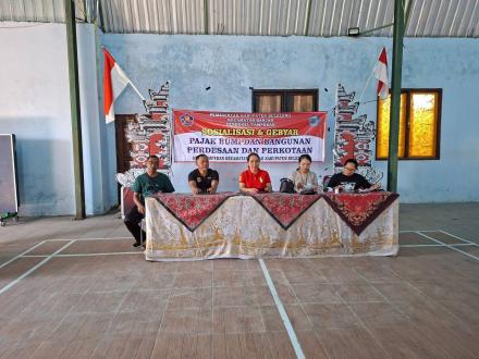 SOSIALISASI DAN GEBYAR PAJAK 